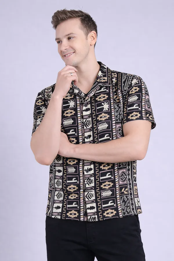 Multicolor_Viscose_Printed_Shirt_For_Men