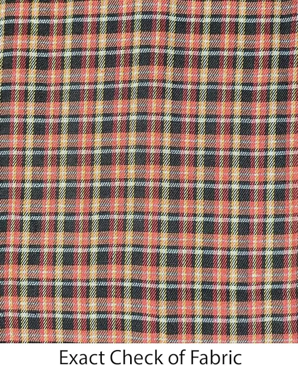 Orange_Checkered_Night_Suit_For_Women