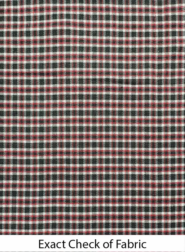 Maroon_Checkered_Night_Suit_For_Women