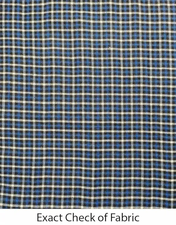 Blue_Polyester_Checkered_Night_Suit_For_Women