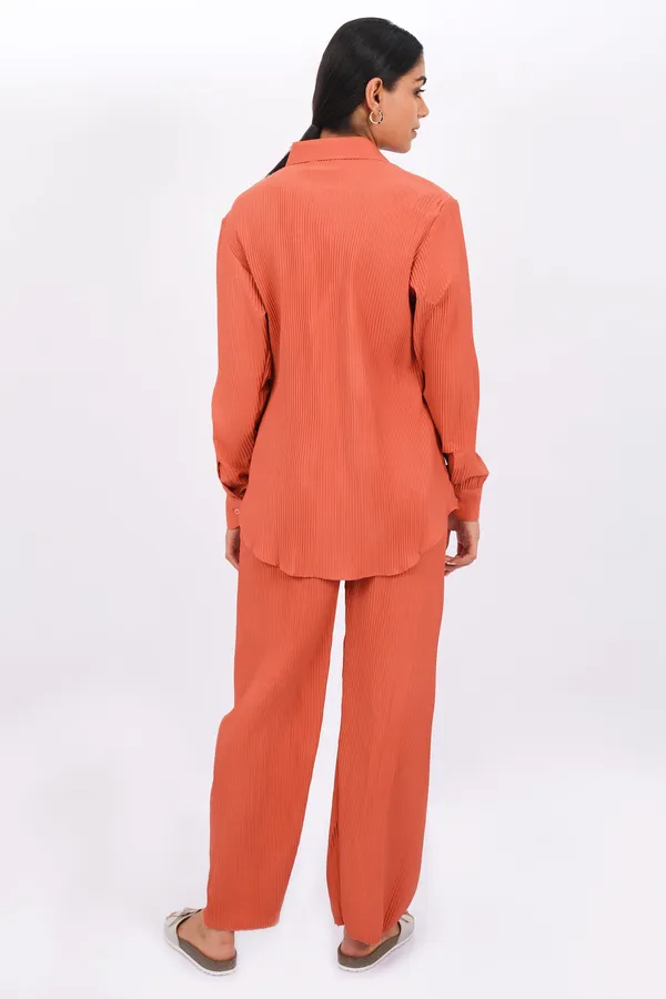 Brick_Red_Solid_Co_Ord_Set_For_Women
