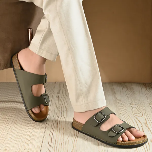 Olive_Casual_Sandals_For_Men