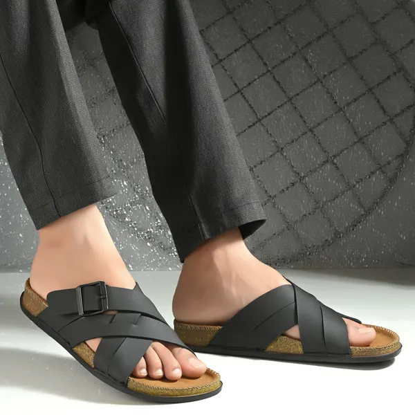 Black_Casual_Sandals_For_Men