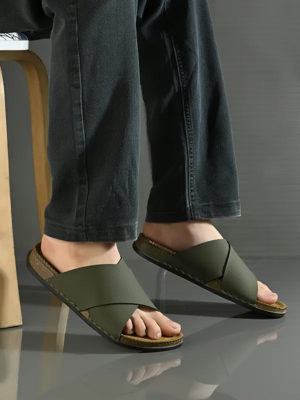 Olive_Casual_Sandals_For_Men