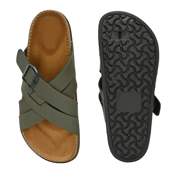 Olive_Casual_Sandals_For_Men