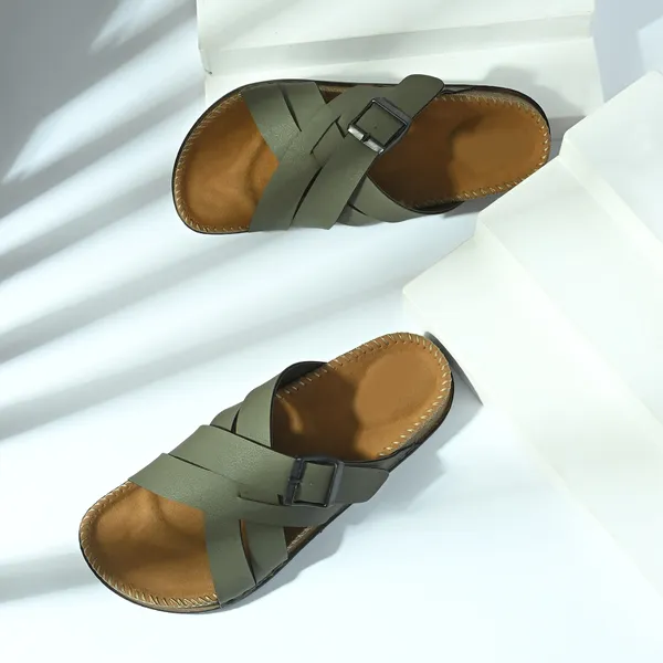 Olive_Casual_Sandals_For_Men
