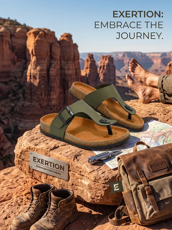 Olive_Casual_Sandals_For_Men