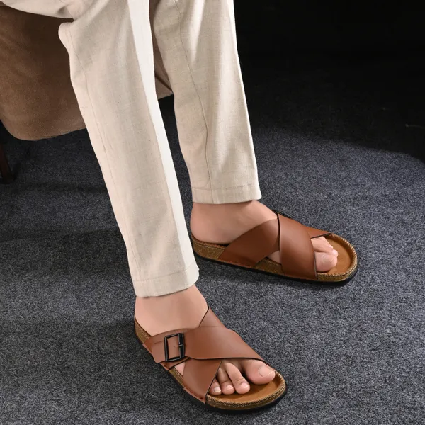 Tan_Casual_Sandals_For_Men