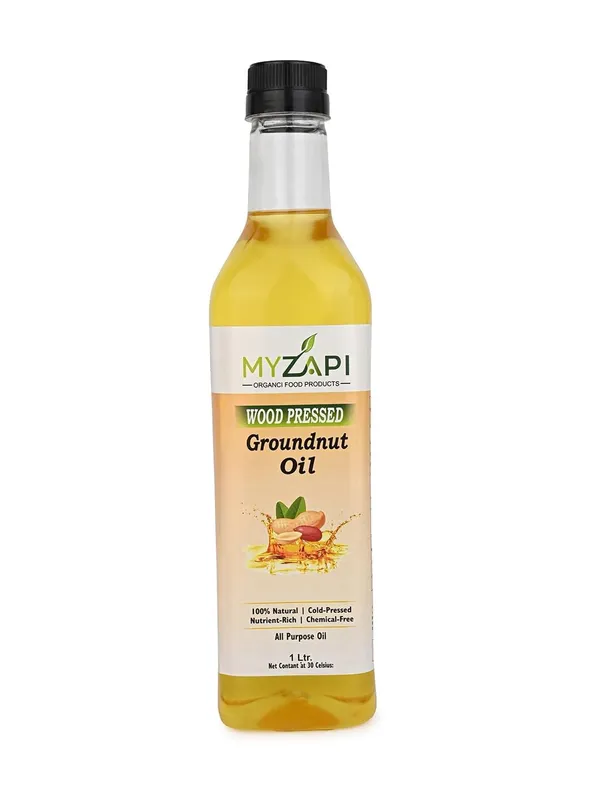 Myzapi_Wood_Pressed_Groundnut_Oil_Pure_Wooden_Cold_Pressed_Peanut_Oil_Chemical_Free_Nutrient_Rich_Ideal_For_Frying_Cooking_Daily_Use