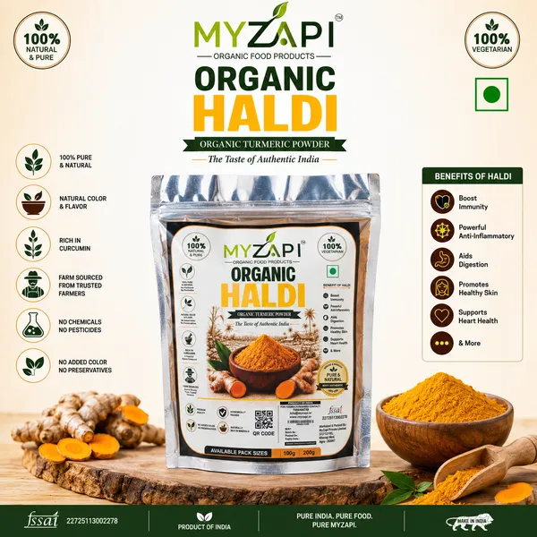 Myzapi_Organic_Haldi_Turmeric_Powder
