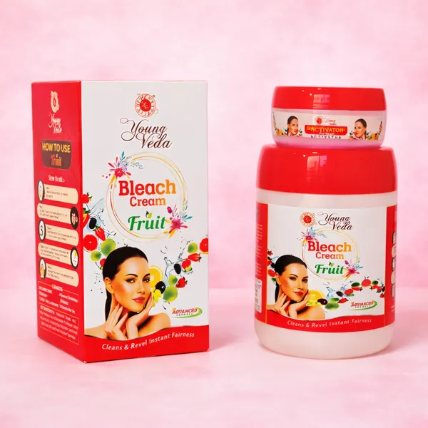 Young_Veda_Fruit_Bleach_Cream_800_Gm_Activator_200_Gm