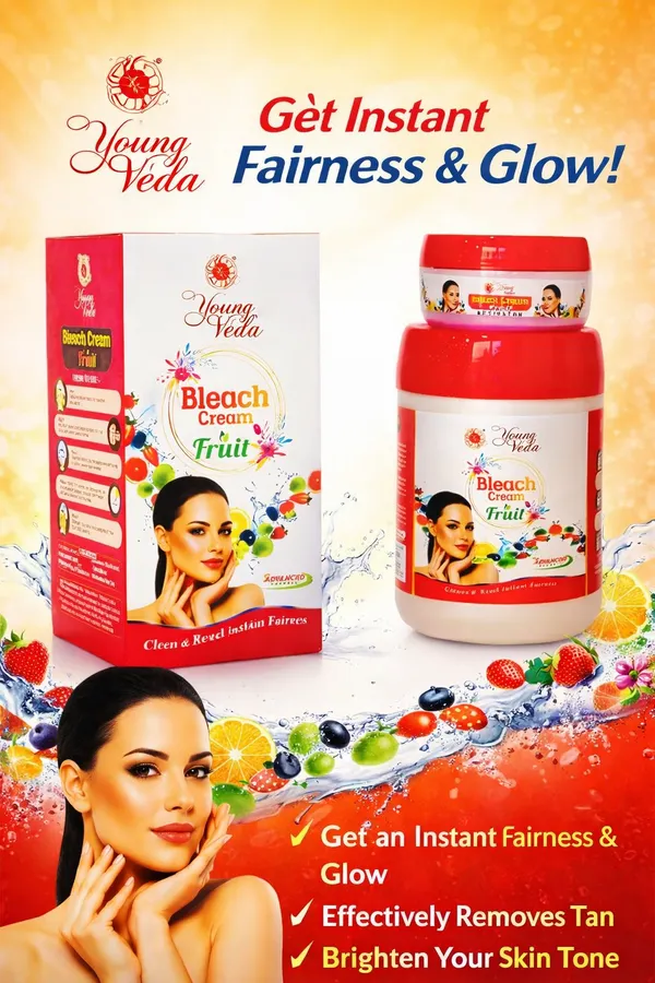 Young_Veda_Fruit_Bleach_Cream_800_Gm_Activator_200_Gm