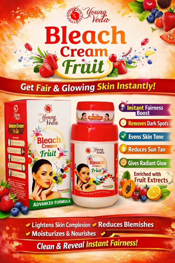 Young_Veda_Fruit_Bleach_Cream_800_Gm_Activator_200_Gm
