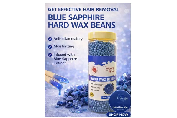 Young_Veda_Blue_Sapphire_Bean_Wax_400_Gm