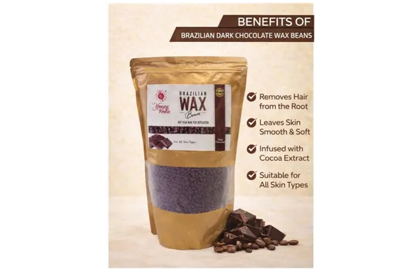 Young_Veda_Dark_Chocolate_Bean_Wax_500_Gm