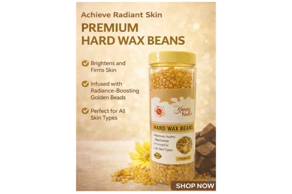 Young_Veda_Gold_Bean_Wax_400_Gm