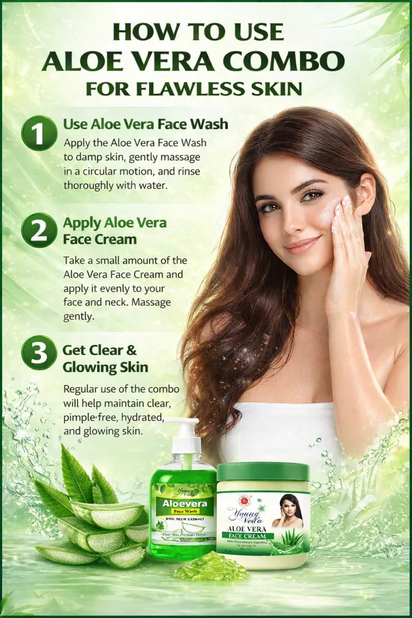 Young_Veda_Aloevera_Face_Wash_500_Ml_And_Young_Veda_Aloevera_Face_Cream_900_Ml_Combo