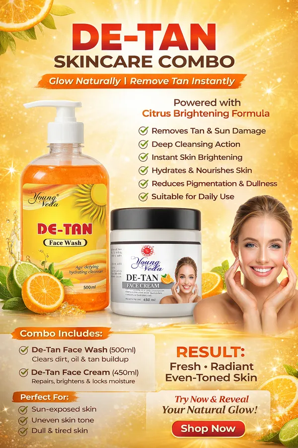 Young_Veda_D_Tan_Face_Wash_500_Ml_And_Young_Veda_D_Tan_Face_Cream_900_Ml_Combo