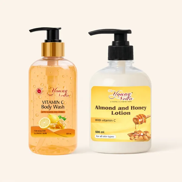 Young_Veda_Vitamin_Body_Wash_300_Ml_And_Young_Veda_Almond_Lotion_500_Ml_Combo