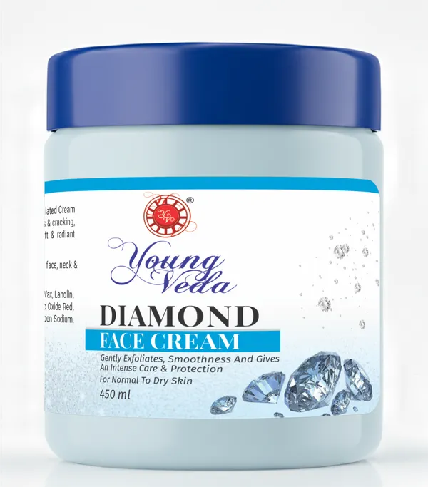 Young_Veda_Diamond_Face_Cream_450_Ml_Buy_1_Get_1_Free