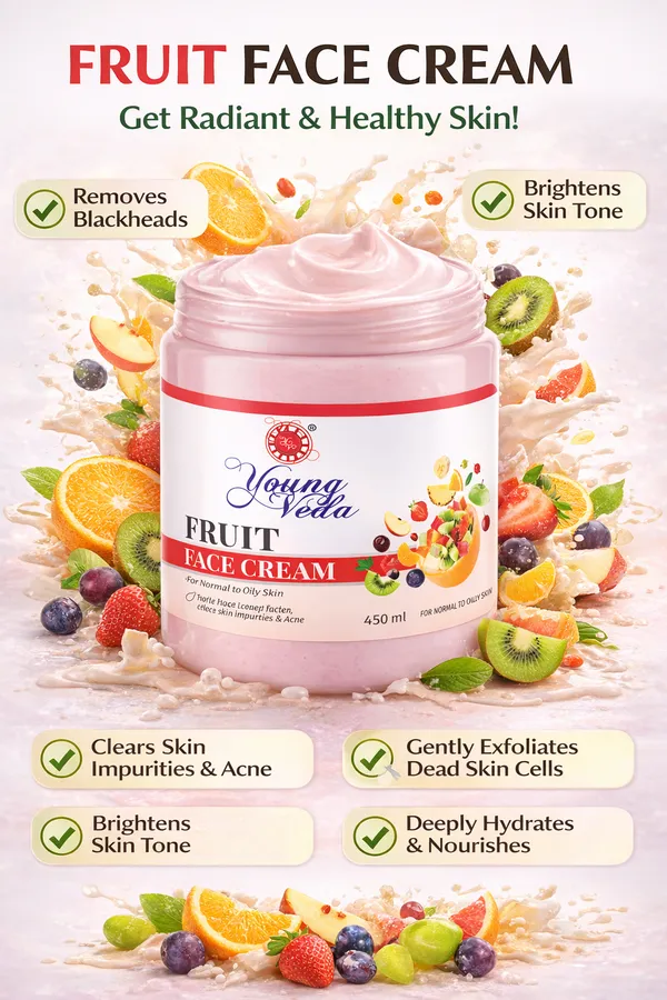 Young_Veda_Fruit_Face_Cream_450_Ml_Buy_1_Get_1_Free