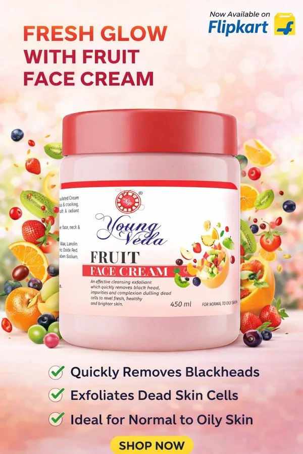 Young_Veda_Fruit_Face_Cream_450_Ml_Buy_1_Get_1_Free