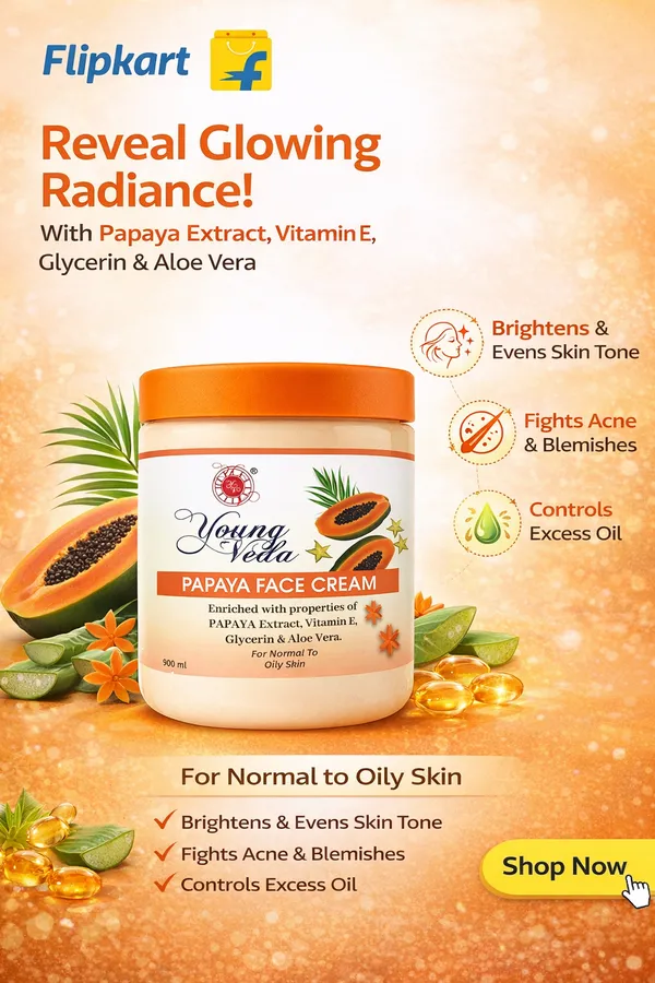 Young_Veda_Papaya_Face_Cream_900_Ml