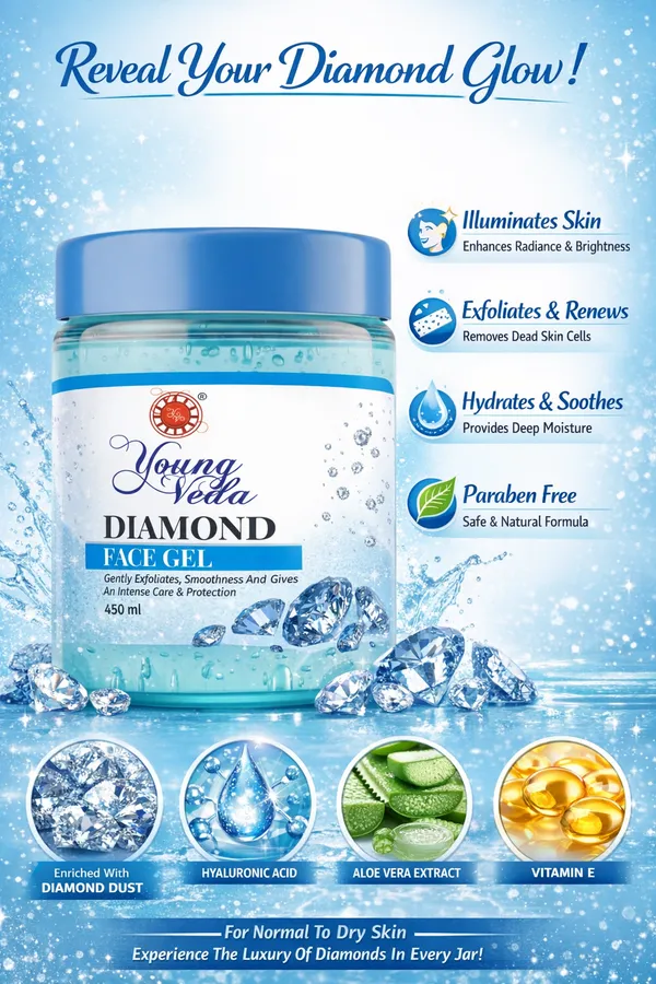 Young_Veda_Diamond_Face_Gel_450_Ml_Buy_1_Get_1_Free