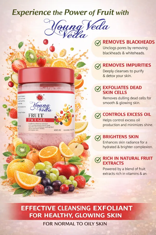 Young_Veda_Fruit_Face_Gel_450_Ml_Buy_1_Get_1_Free