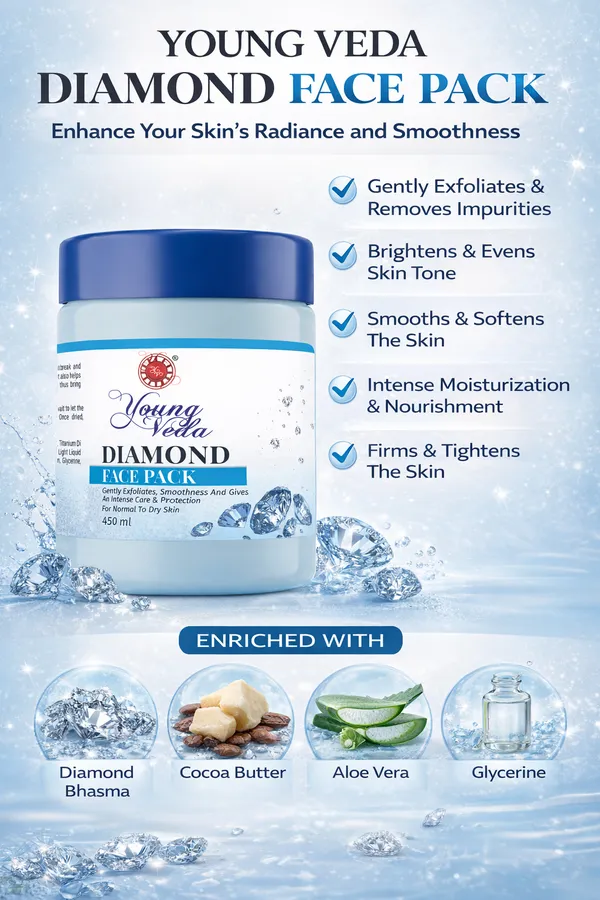 Young_Veda_Diamond_Face_Pack_450_Ml_Buy_1_Get_1_Free