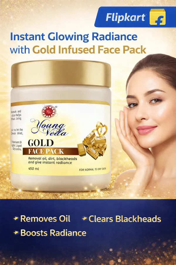 Young_Veda_Gold_Face_Pack_450_Ml_Buy_1_Get_1_Free