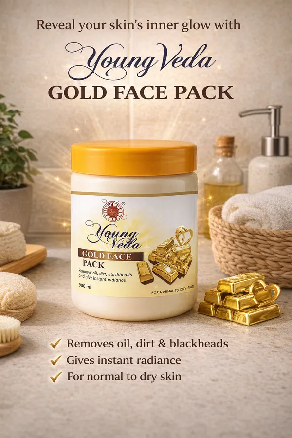 Young_Veda_Gold_Face_Pack_900_Ml