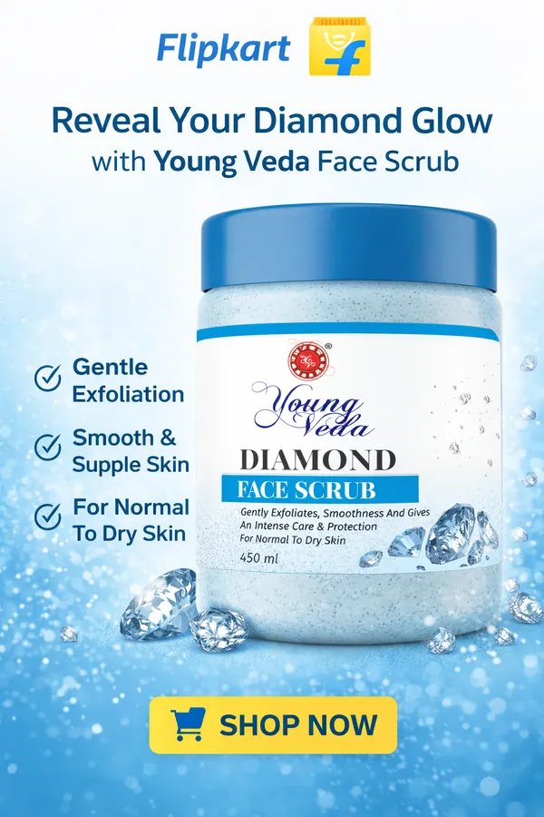 Young_Veda_Diamond_Face_Scrub_450_Ml_Buy_1_Get_Free