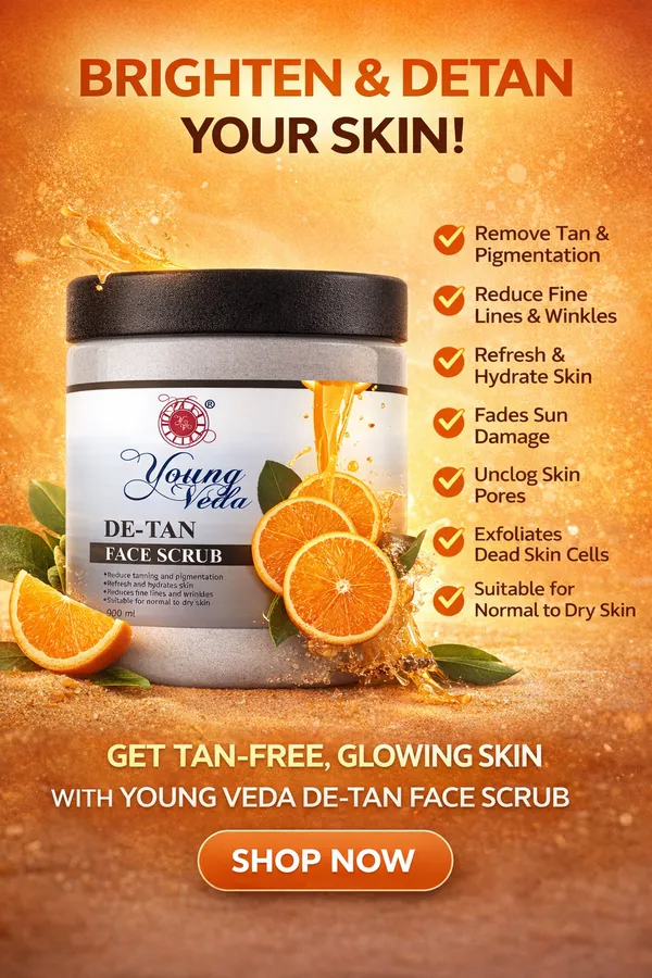 Young_Veda_D_Tan_Face_Scrub_900_Ml