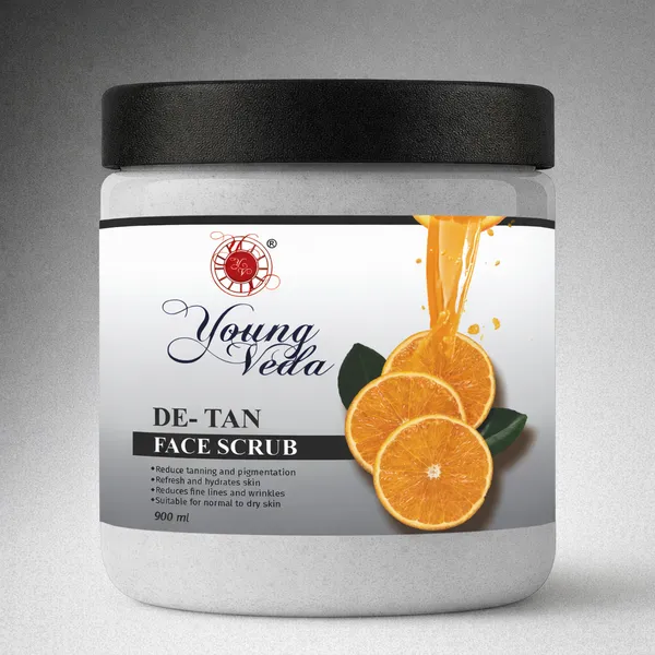 Young_Veda_D_Tan_Face_Scrub_900_Ml