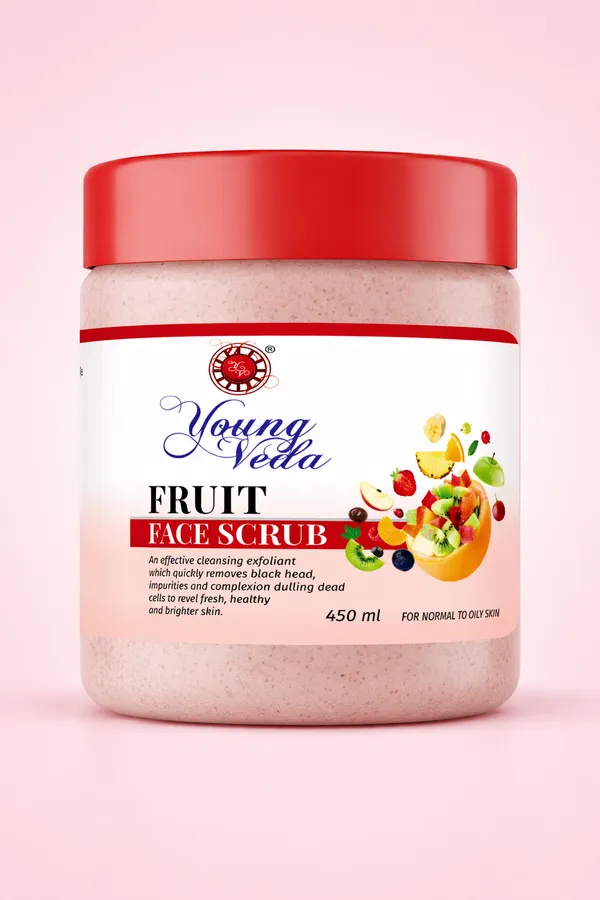 Young_Veda_Fruit_Face_Scrub_450_Ml_Buy_1_Get_1_Free