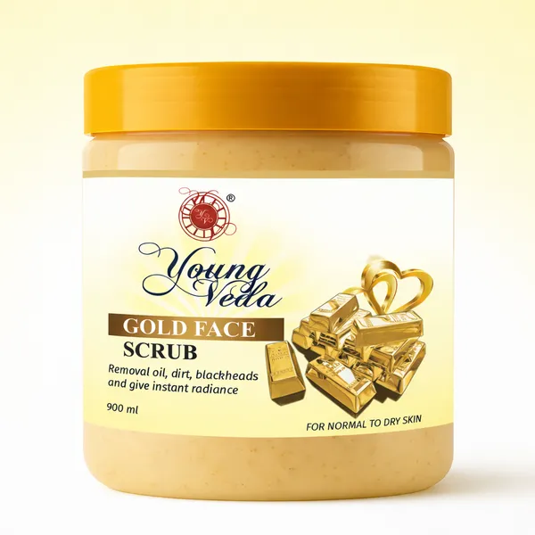 Young_Veda_Gold_Face_Scrub_900_Ml