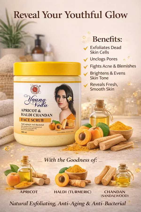 Young_Veda_Apricort_And_Haldi_Chandan_Face_Scrub_900_Ml