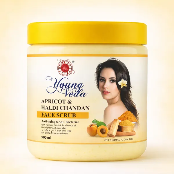 Young_Veda_Apricort_And_Haldi_Chandan_Face_Scrub_900_Ml