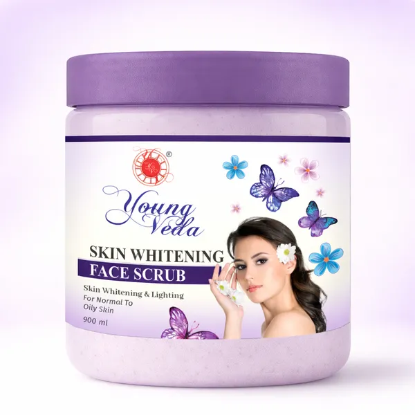 Young_Veda_Skin_Whitening_Face_Scrub_900_Ml