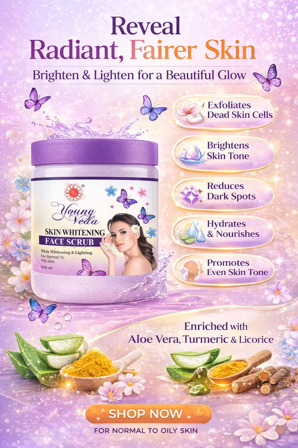 Young_Veda_Skin_Whitening_Face_Scrub_900_Ml