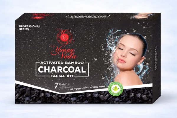 Young_Veda_Charcol_Facial_Kit_500_Gm