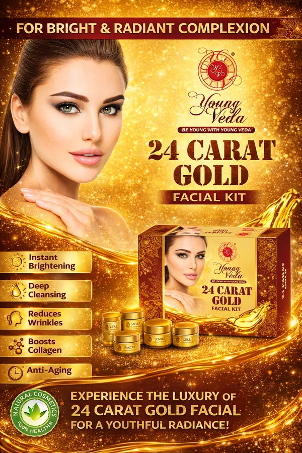 Young_Veda_Gold_Facial_Kit_500_Gm