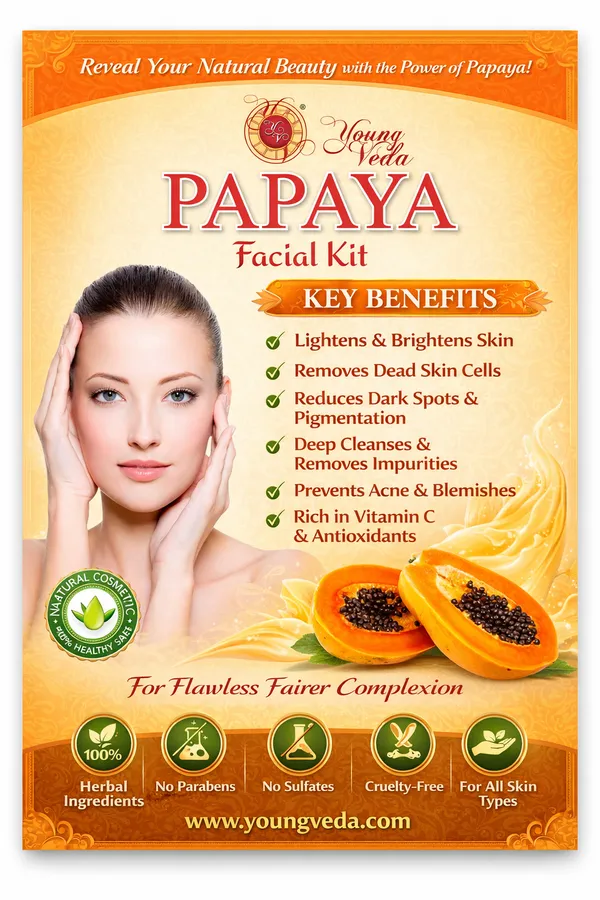Young_Veda_Papaya_Facial_Kit_500_Gm