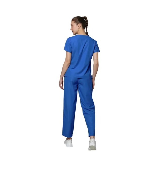 Ceil_Blue_Poly_Viscose_classic_Medical_Scrubs_Set_For_Doctors,_Nurses_And_Healthcare_Professionals