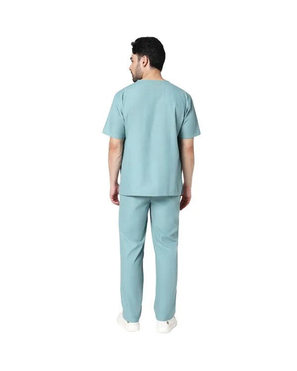 Eucalyptus_Poly_Viscose_classic_Medical_Scrubs_Set_For_Doctors,_Nurses_And_Healthcare_Professionals