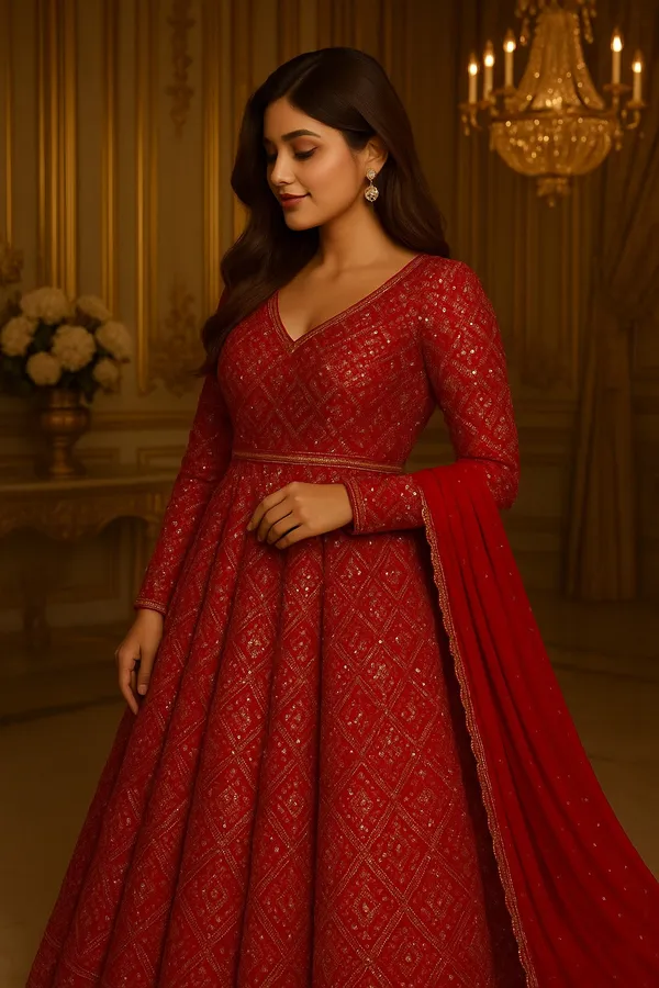 Red_Crepe_Premium_&_Fancy_Design_Suit_Set_For_Women