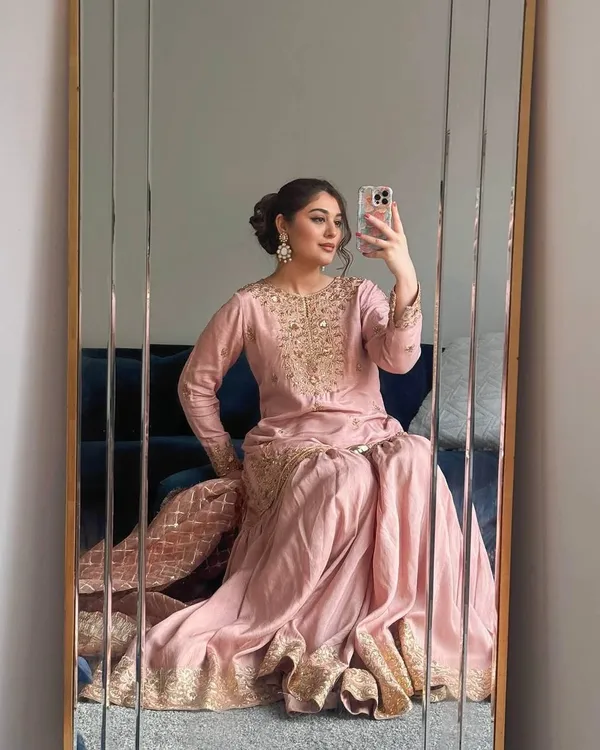 Light_Pink_Chinon_Premium_&_Fancy_Design_Sharara_Set_For_Women
