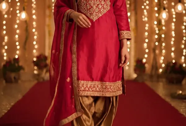 Red_Silk_Premium_&_Fancy_Design_Suit_Set_For_Women