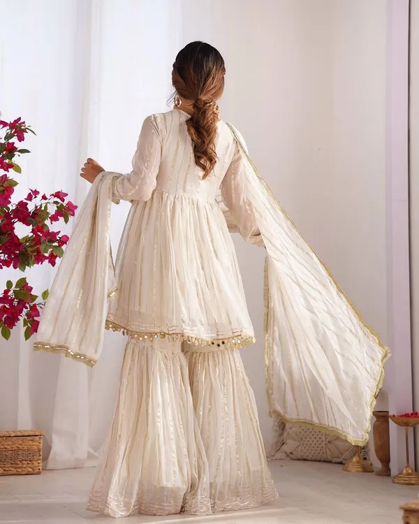Off_White_Mul_Chanderi_Premium_&_Fancy_Design_Sharara_Set_For_Women